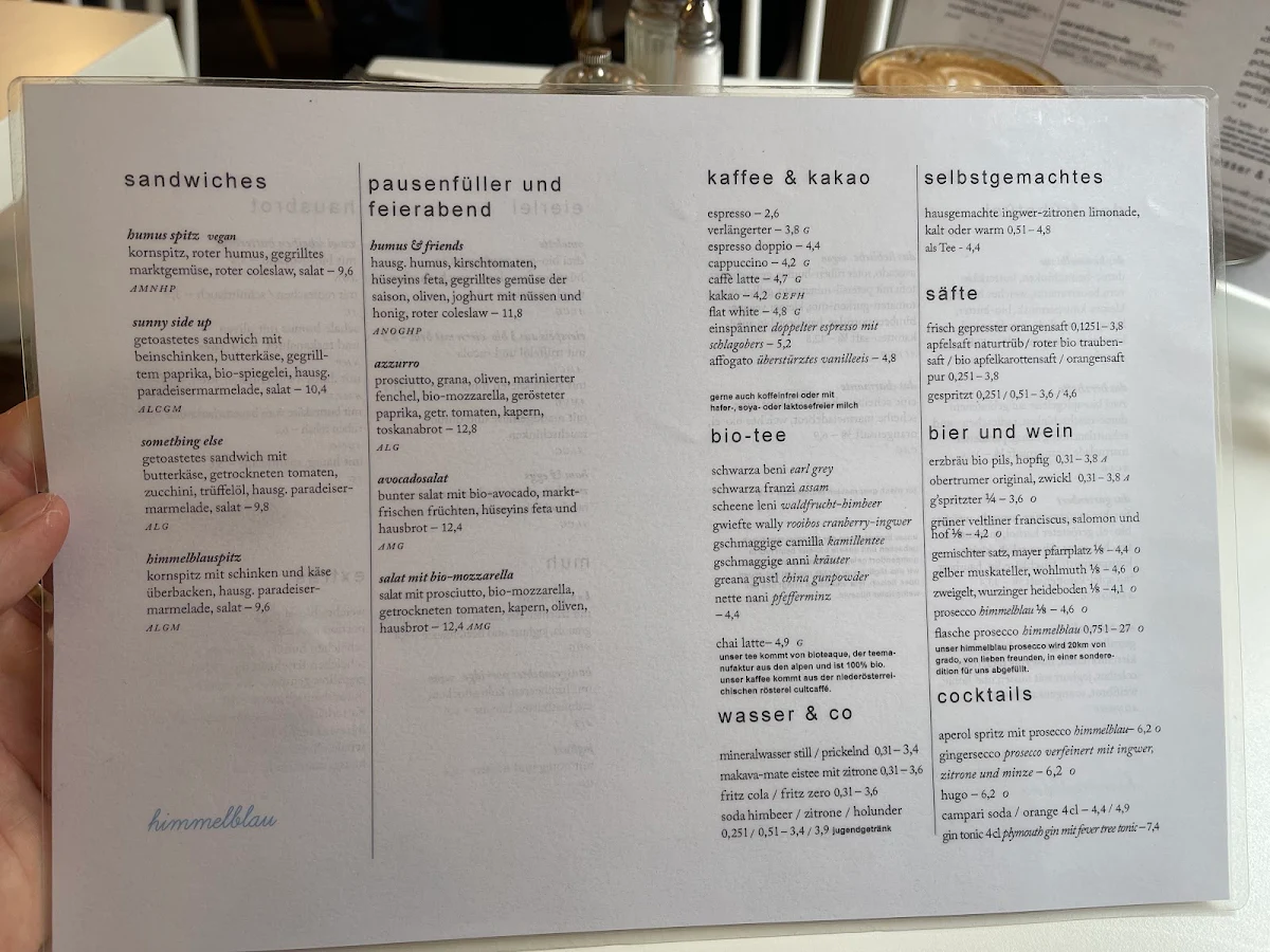 Speisekarte photo 9