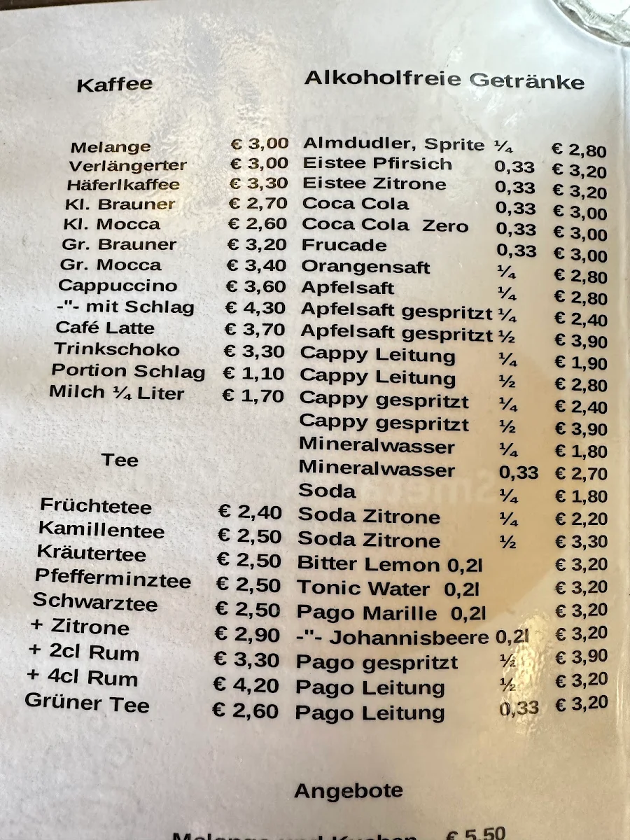 Speisekarte photo 2