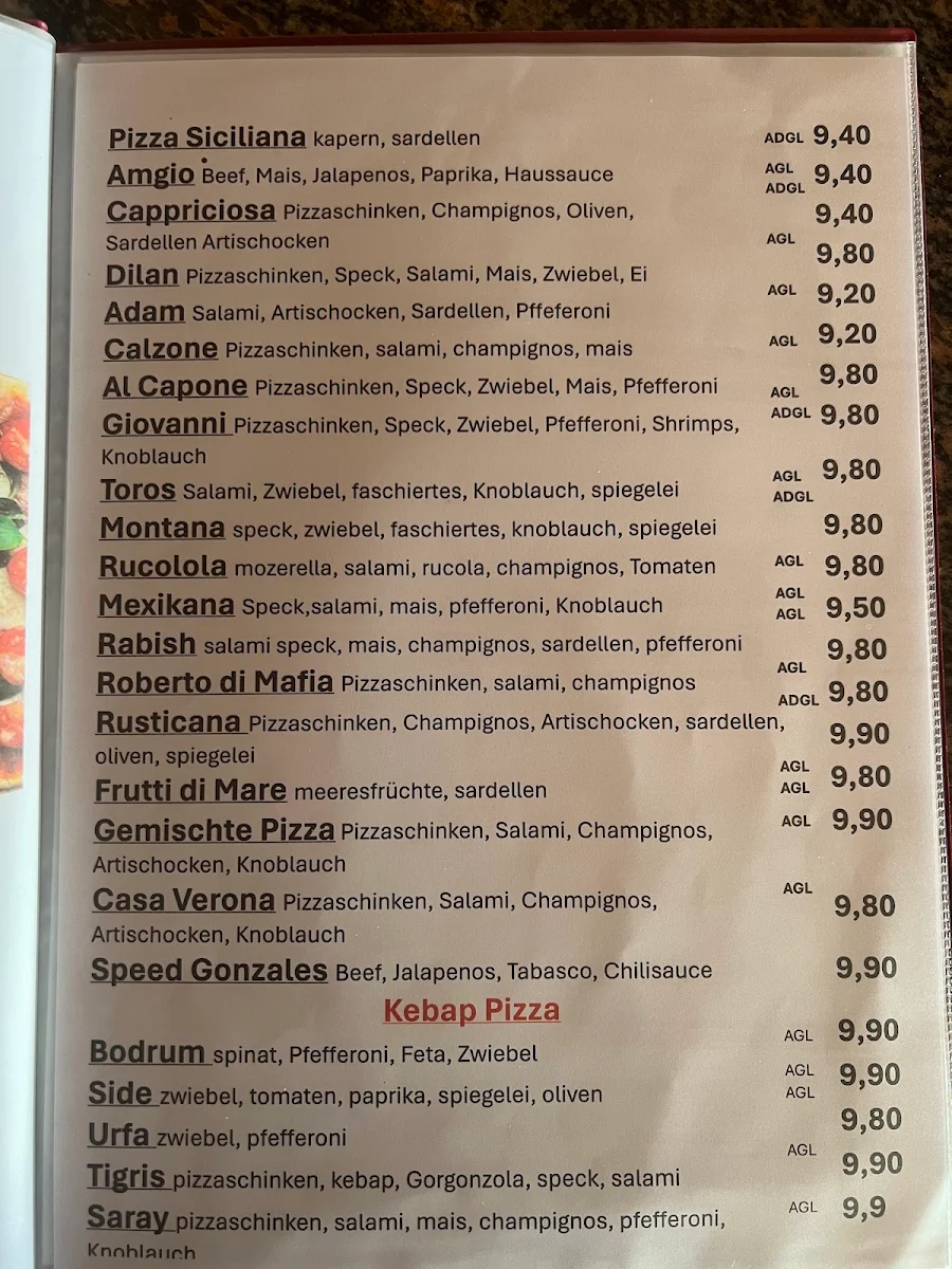 Speisekarte photo 1