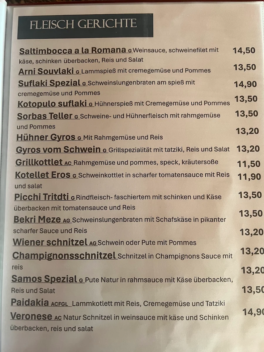 Speisekarte photo 6