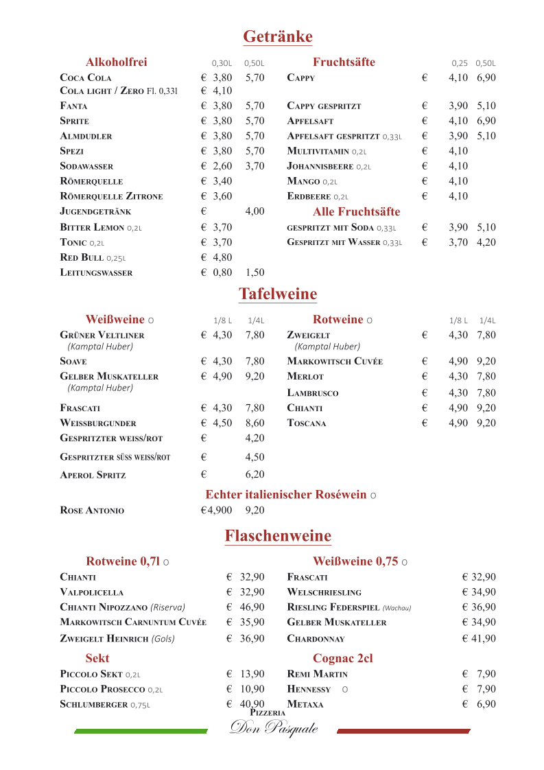 Speisekarte photo 1