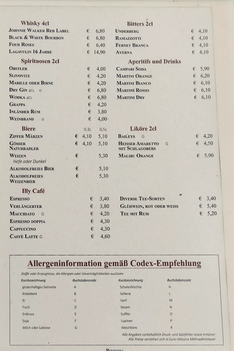 Speisekarte photo 9