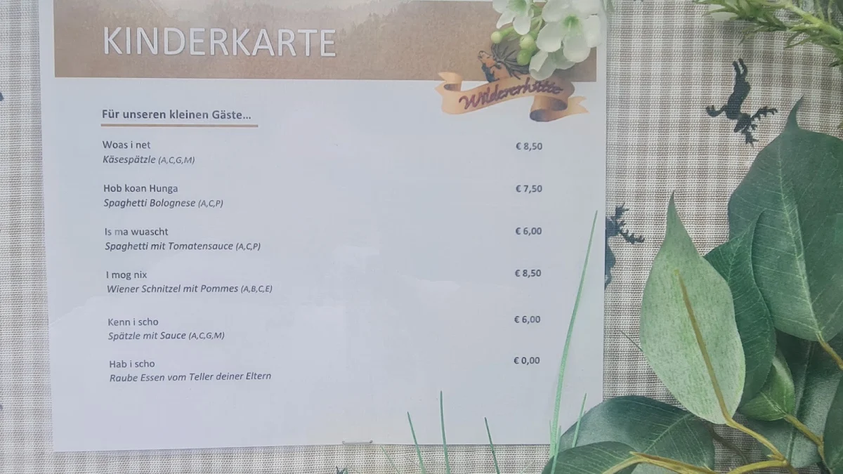Speisekarte photo 2