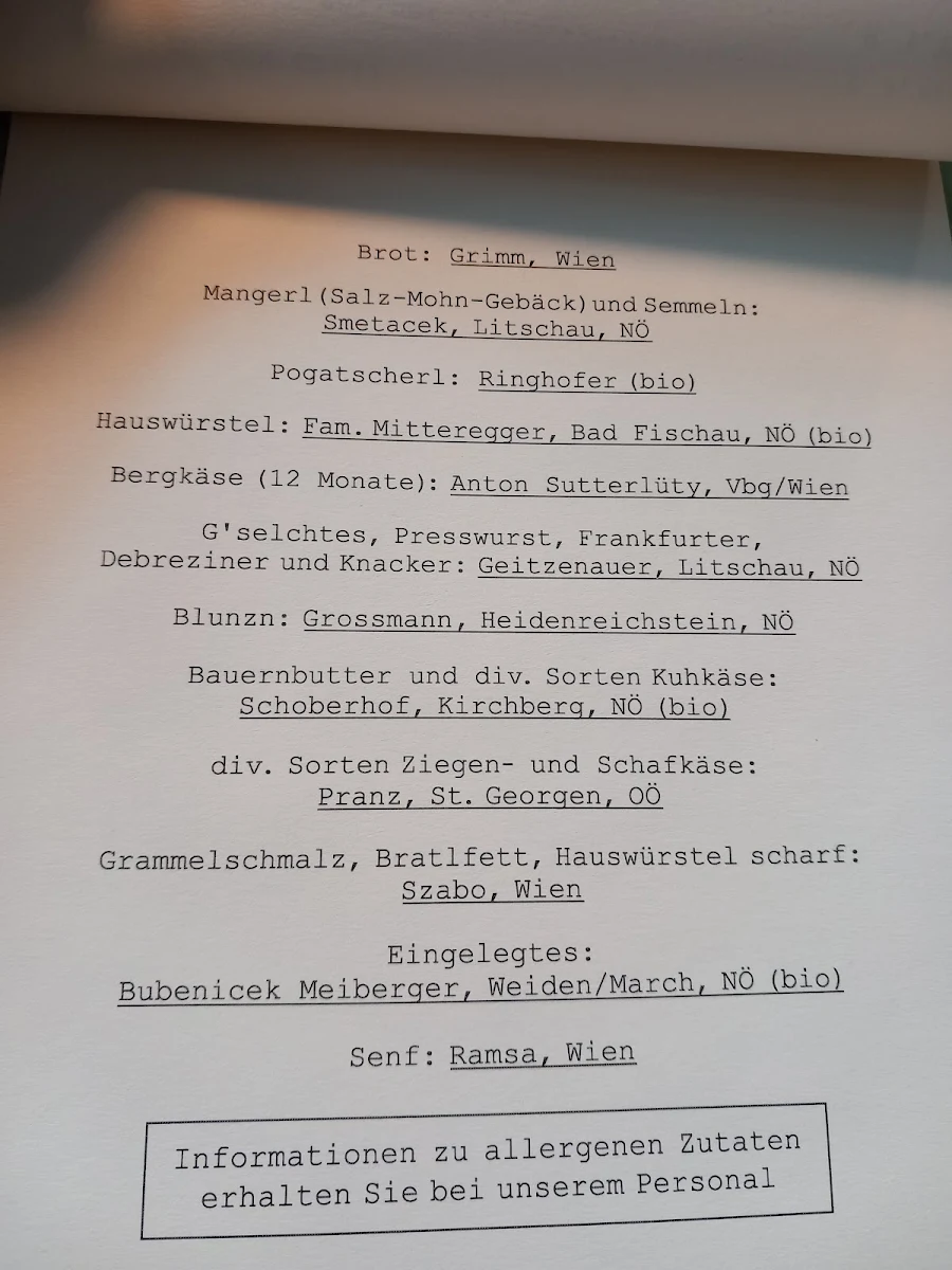 Speisekarte photo 10