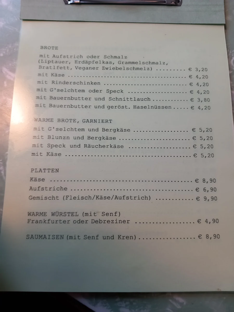 Speisekarte photo 5