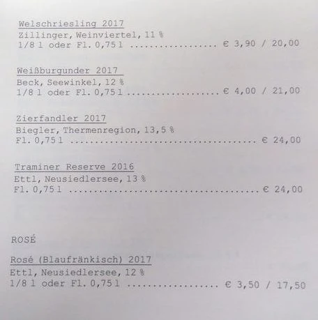 Speisekarte photo 7