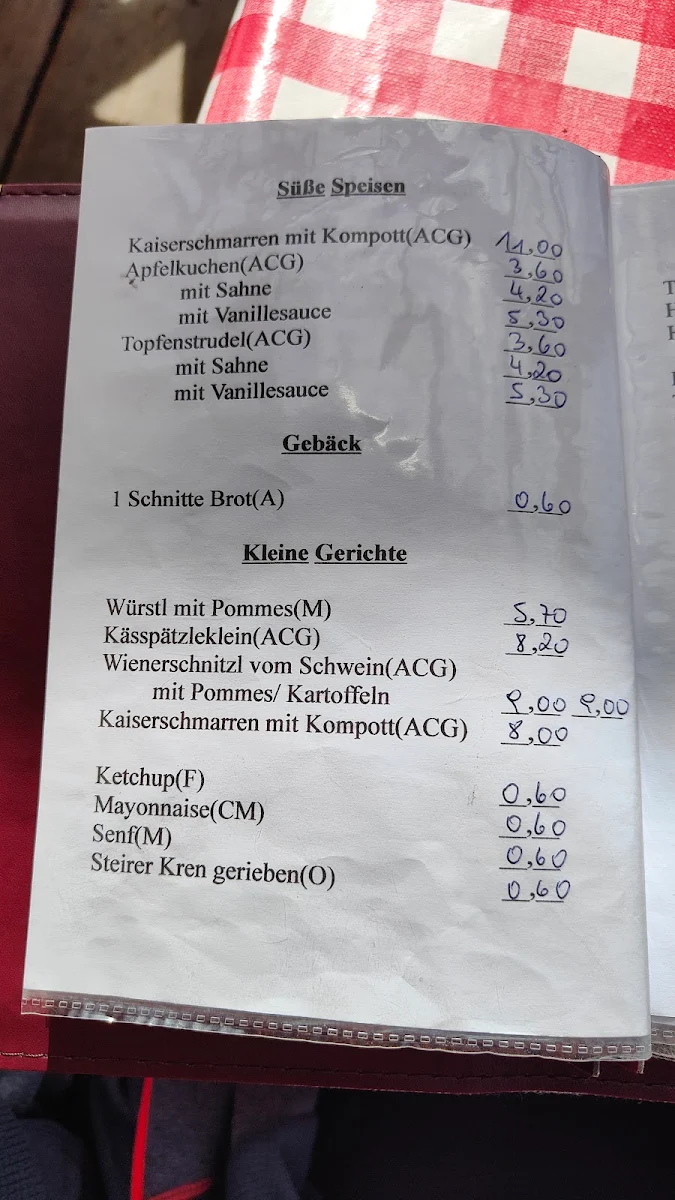 Speisekarte photo 9