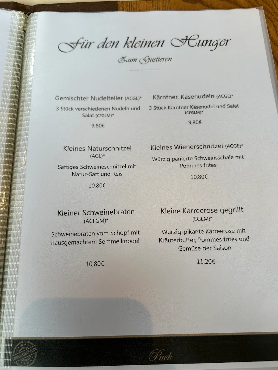 Speisekarte photo 1