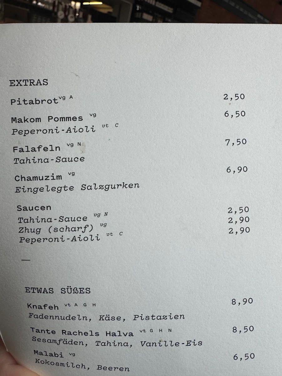 Speisekarte photo 5
