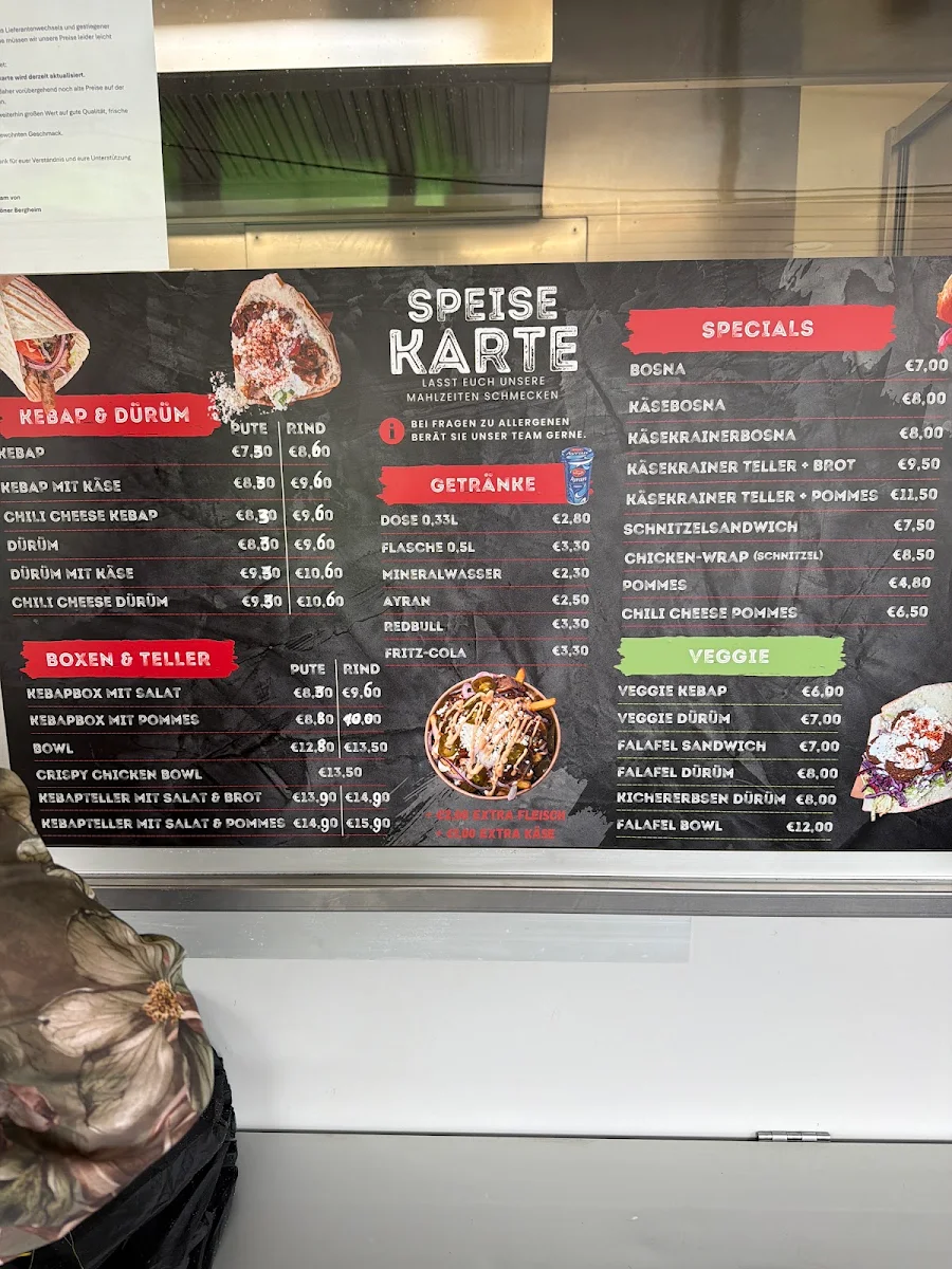 Speisekarte photo 1