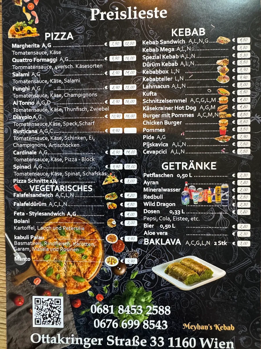Speisekarte photo 1
