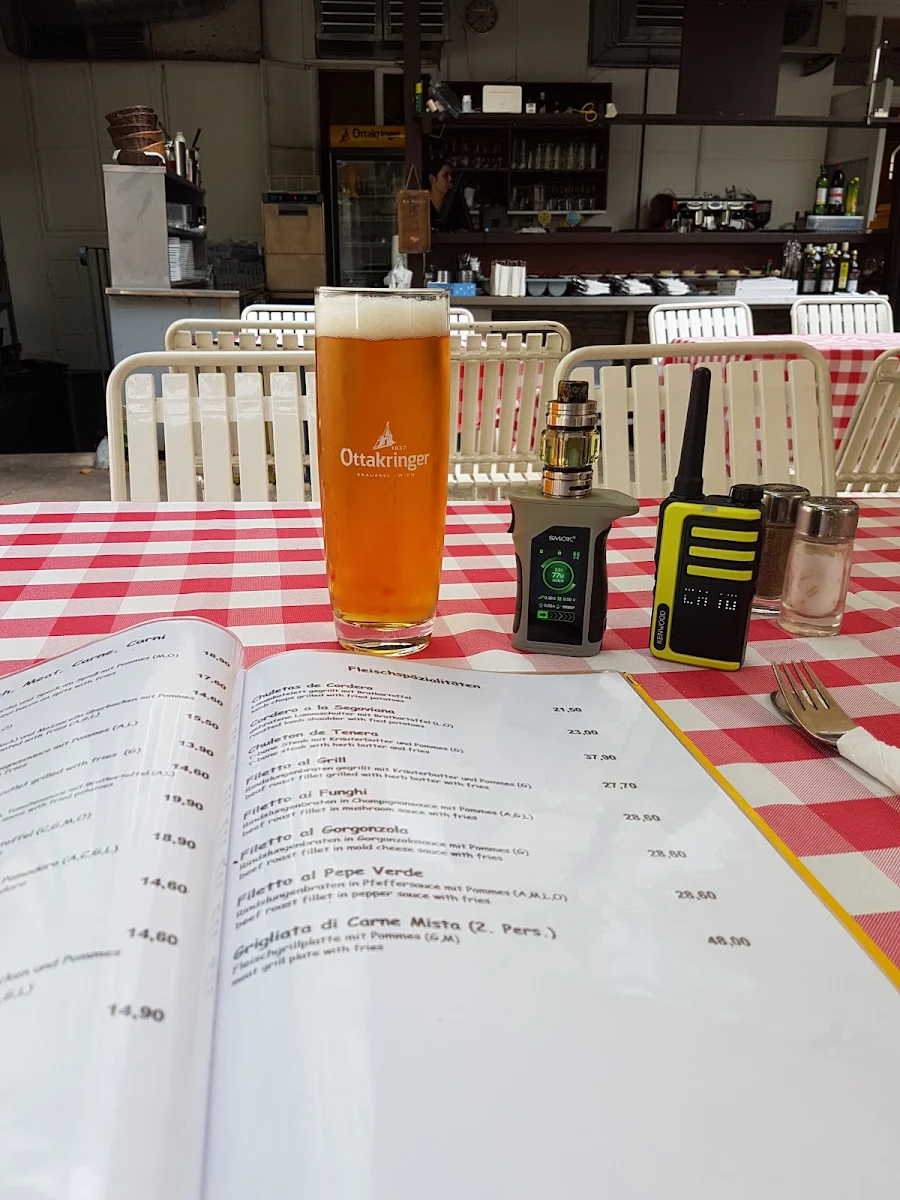 Speisekarte, Pizzeria da Filippo