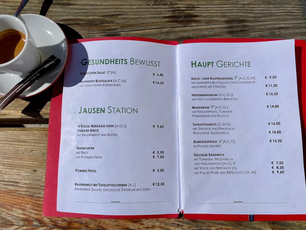 Speisekarte photo 1