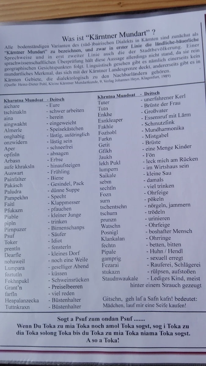 Speisekarte photo 5