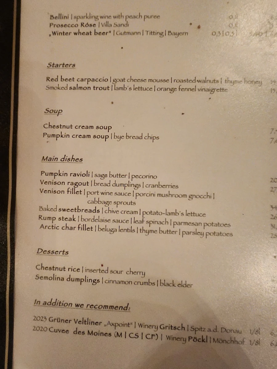 Speisekarte photo 5