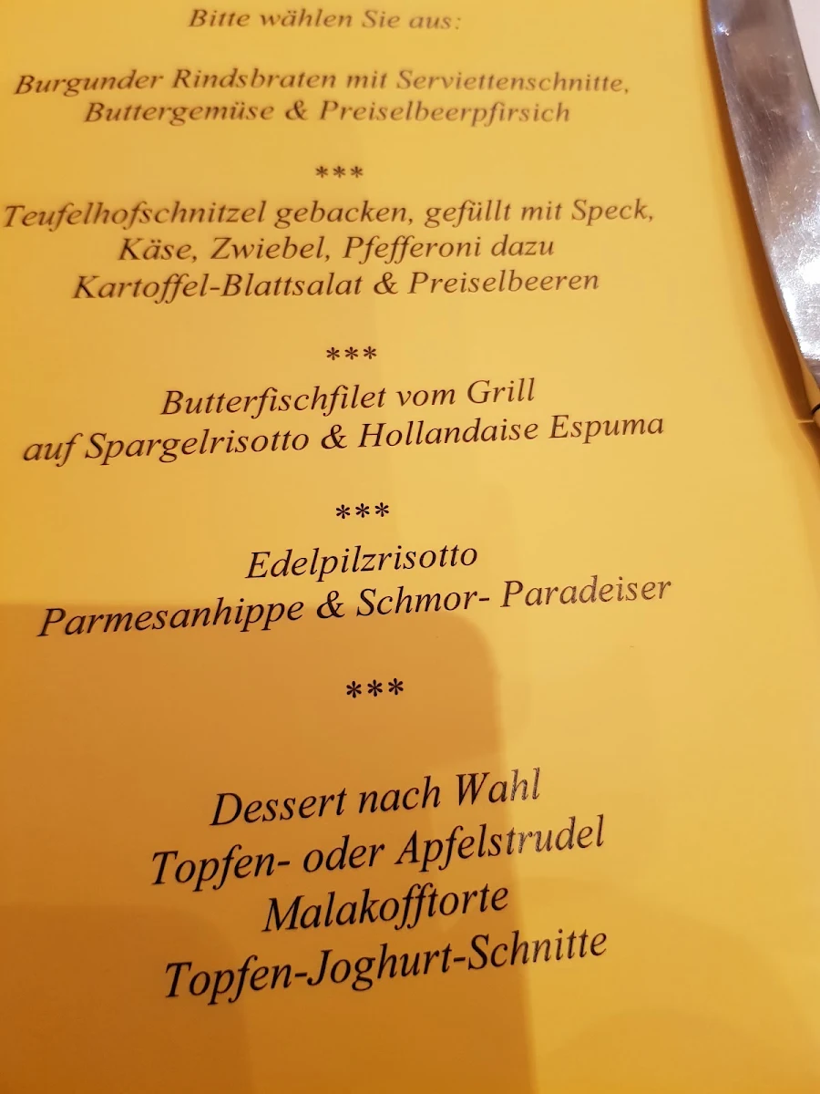 Speisekarte photo 1