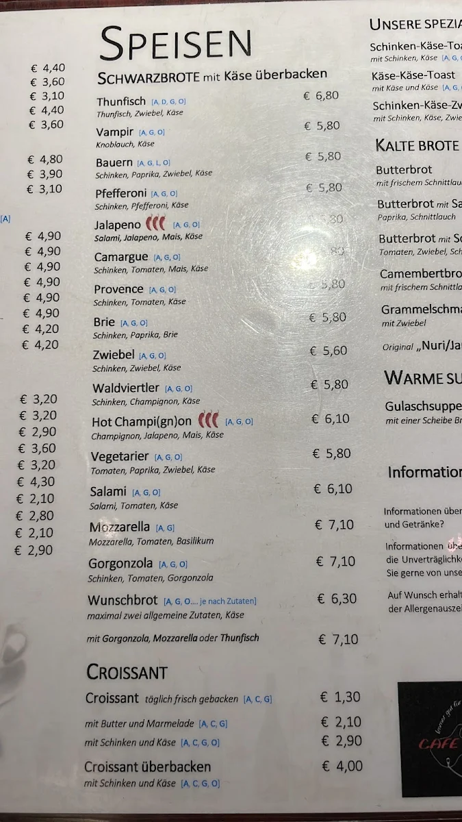 Speisekarte photo 6