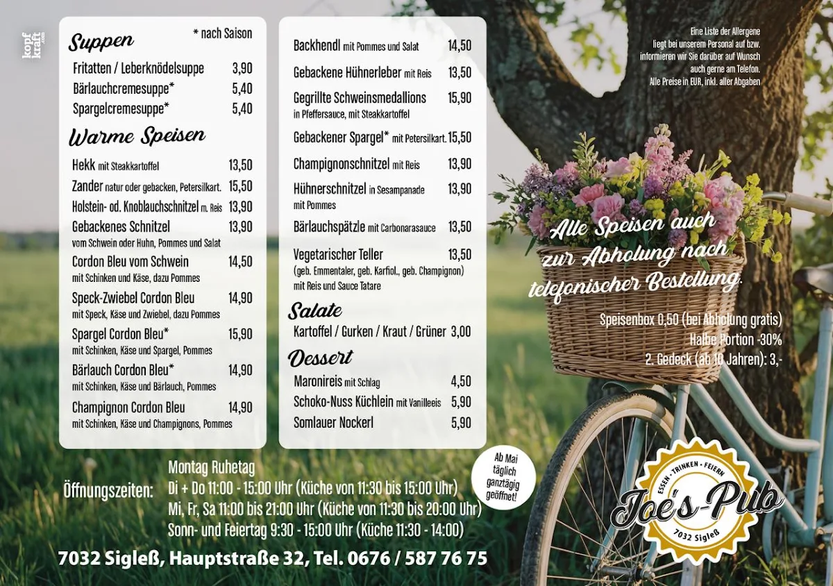 Speisekarte photo 1