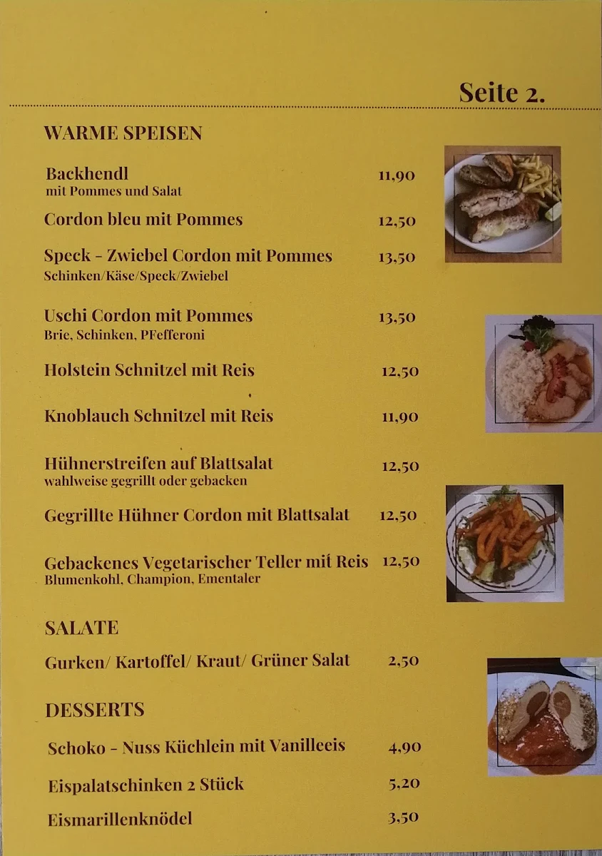 Speisekarte photo 5