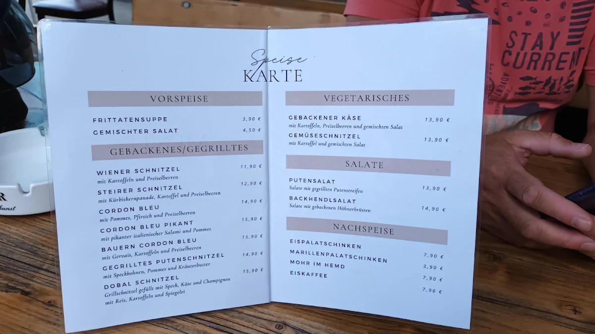 Speisekarte photo 1