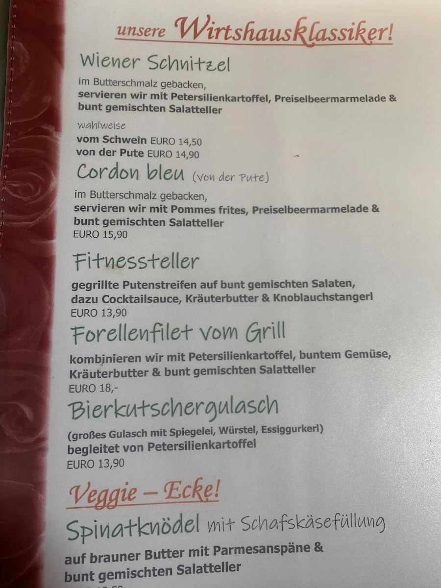 Speisekarte photo 2