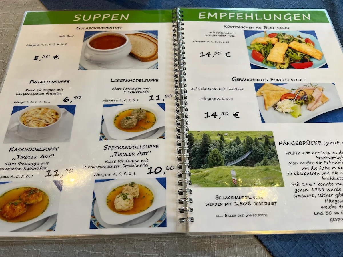 Speisekarte photo 2