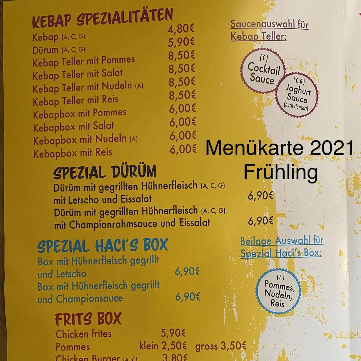 Speisekarte photo 3