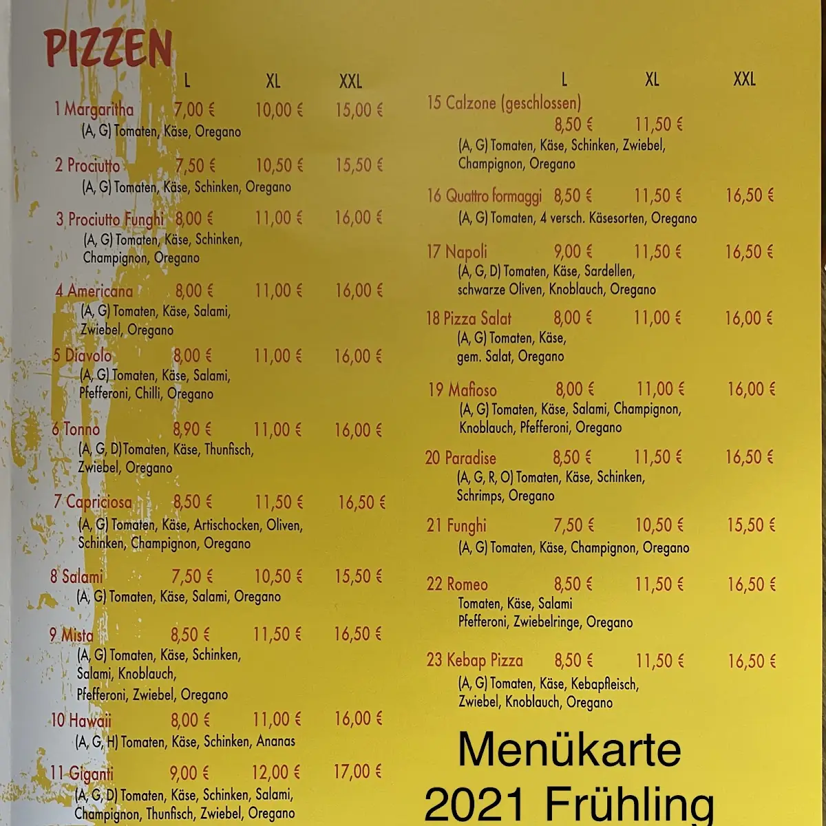 Speisekarte photo 5