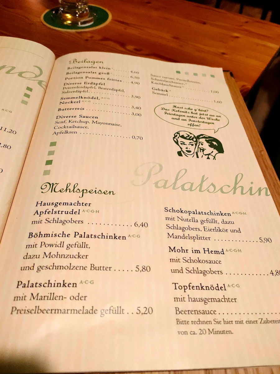 Speisekarte photo 2