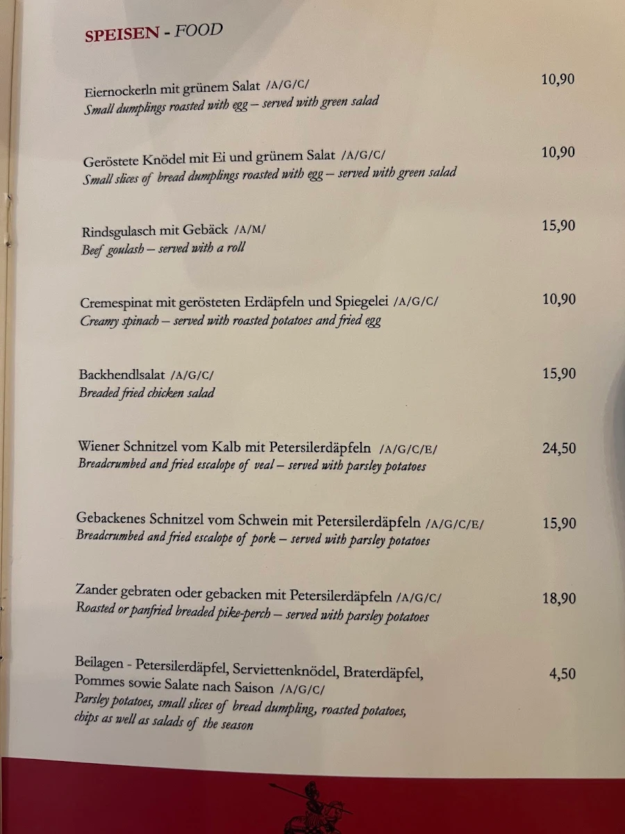 Speisekarte photo 4