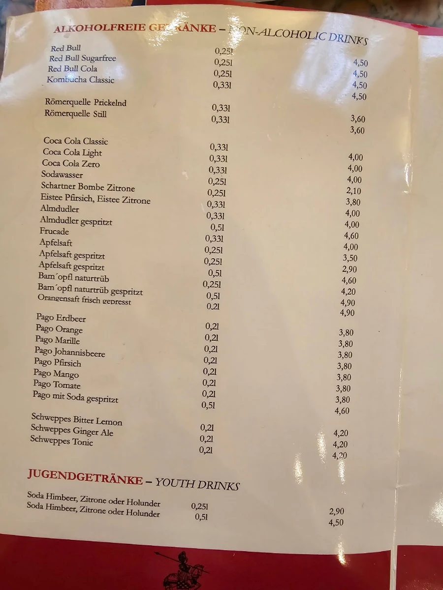 Speisekarte photo 5