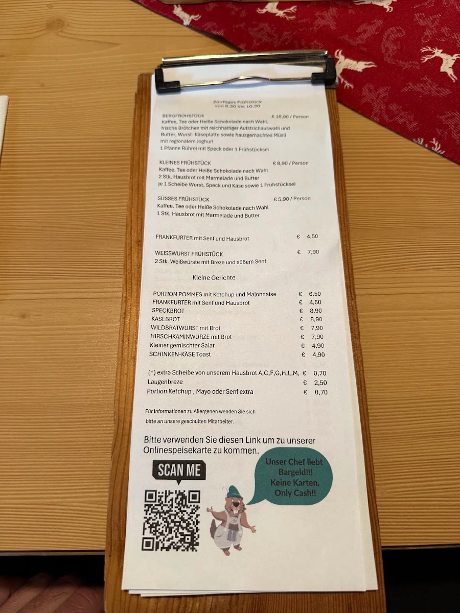 Speisekarte photo 2