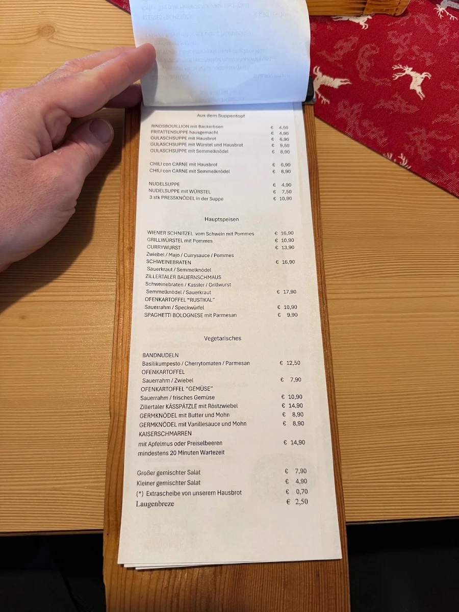 Speisekarte photo 9