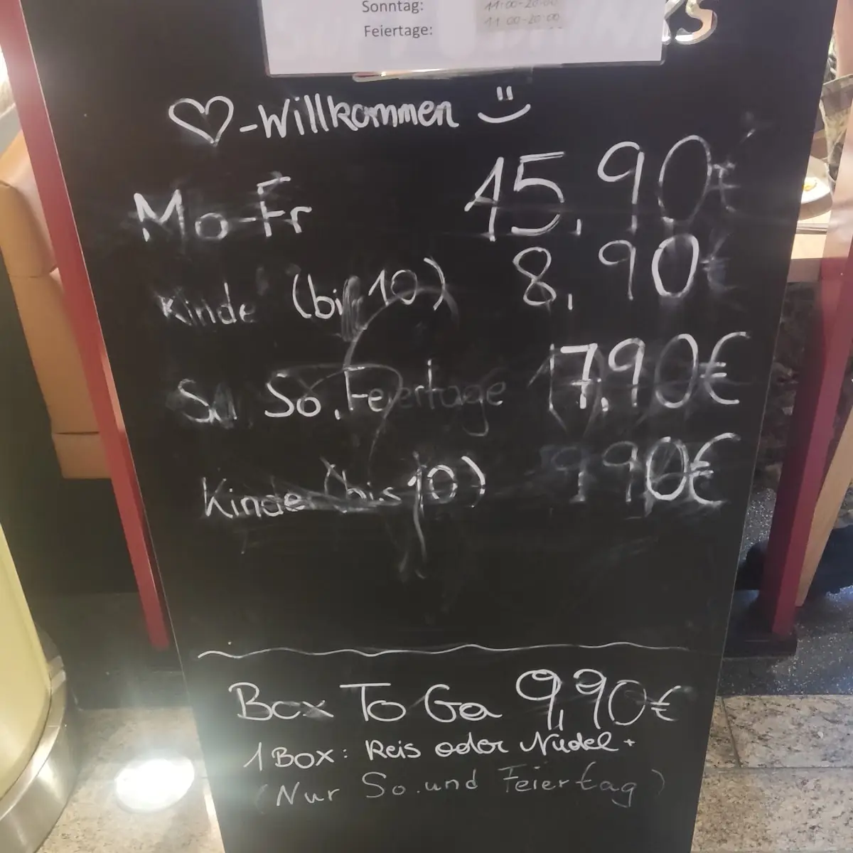 Speisekarte photo 1