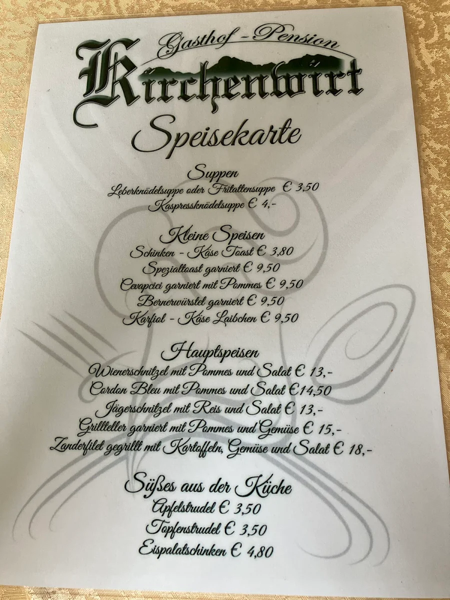Speisekarte photo 1