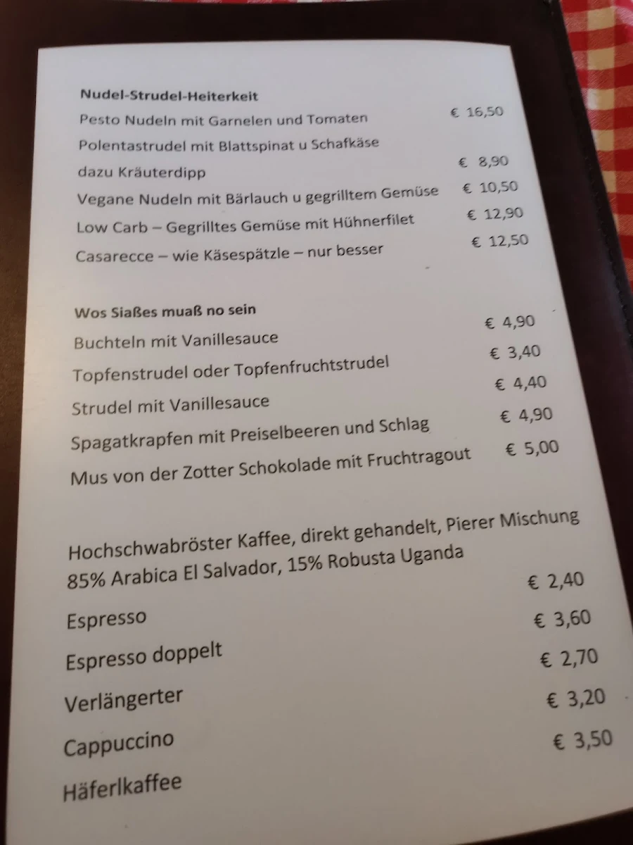 Speisekarte photo 3