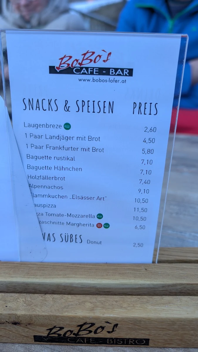 Speisekarte photo 1