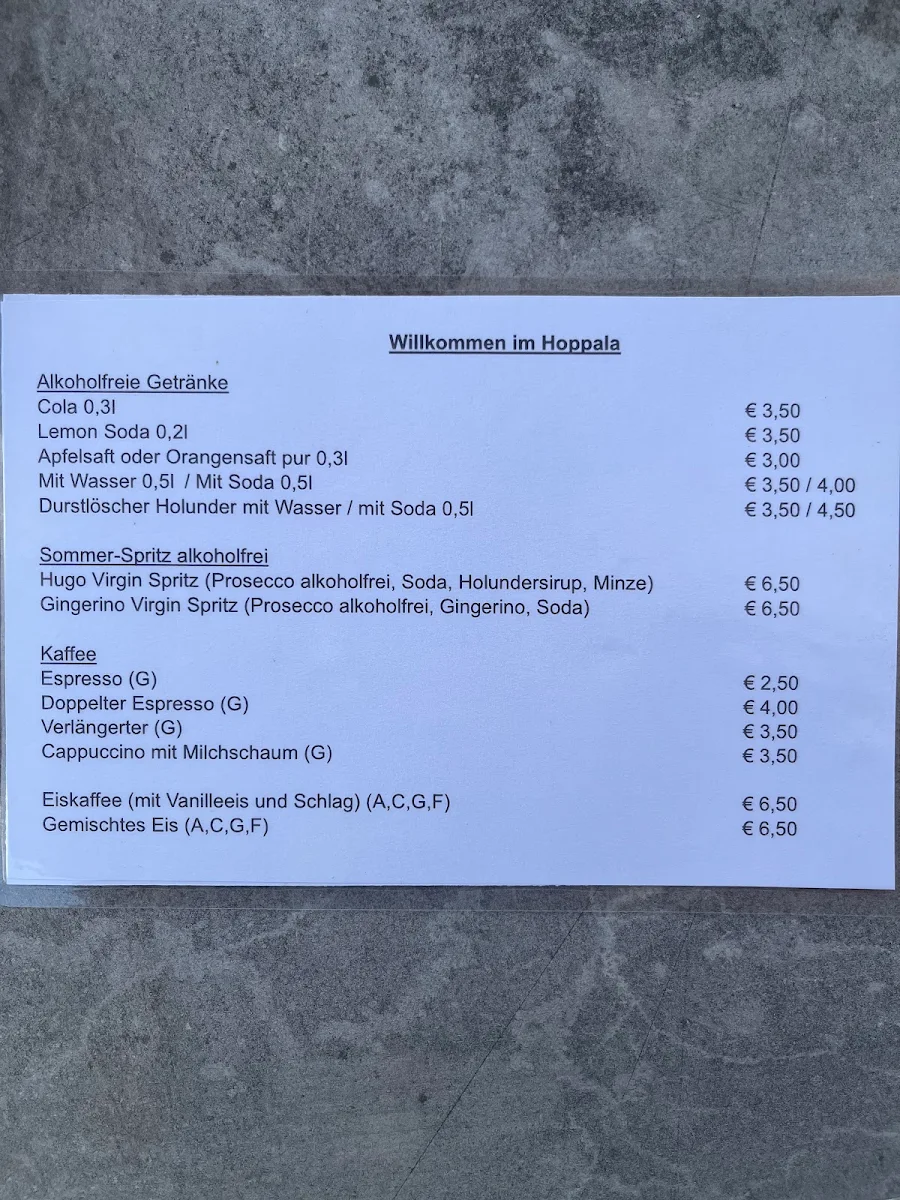 Speisekarte photo 1