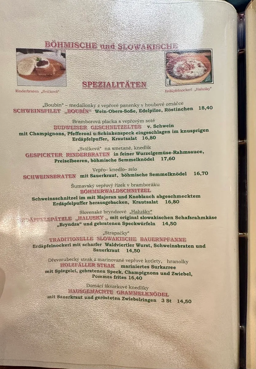 Speisekarte photo 2