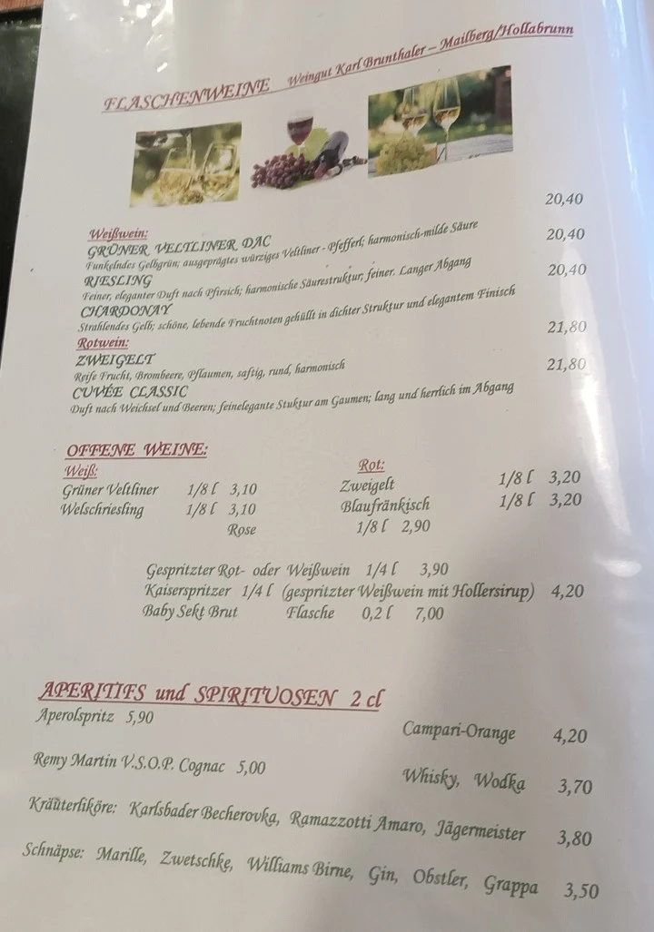 Speisekarte photo 8