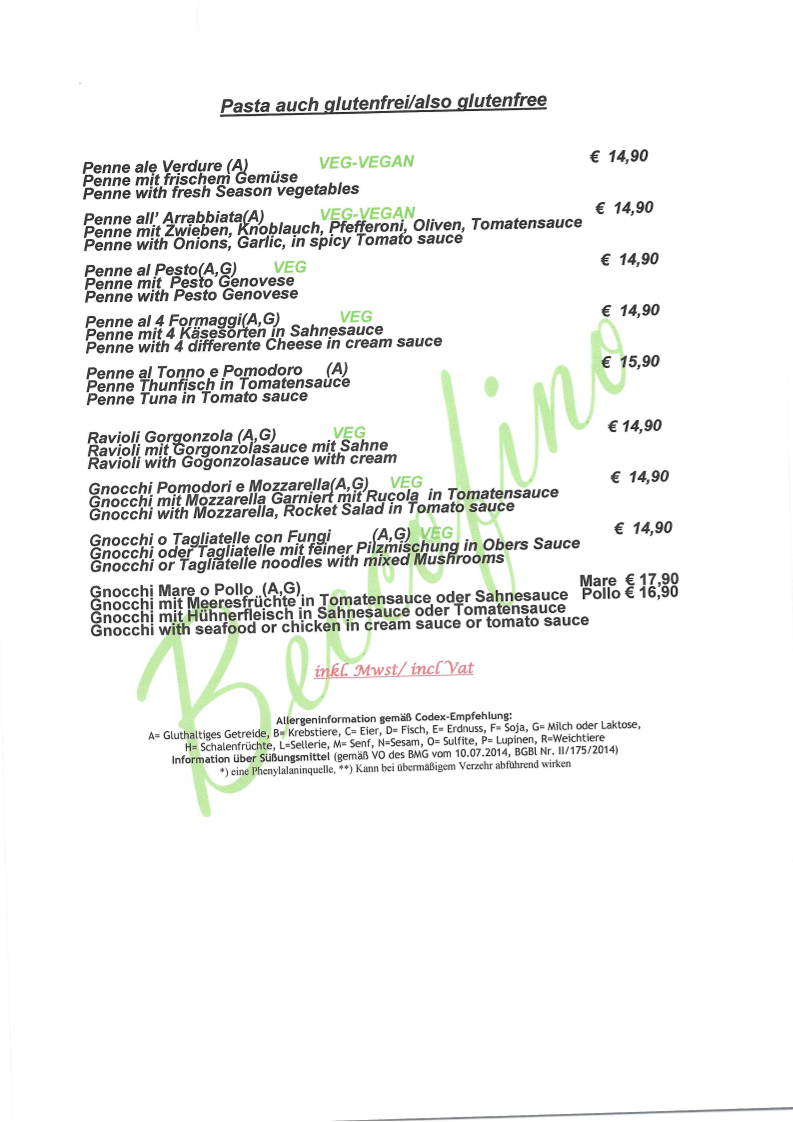 Speisekarte photo 6