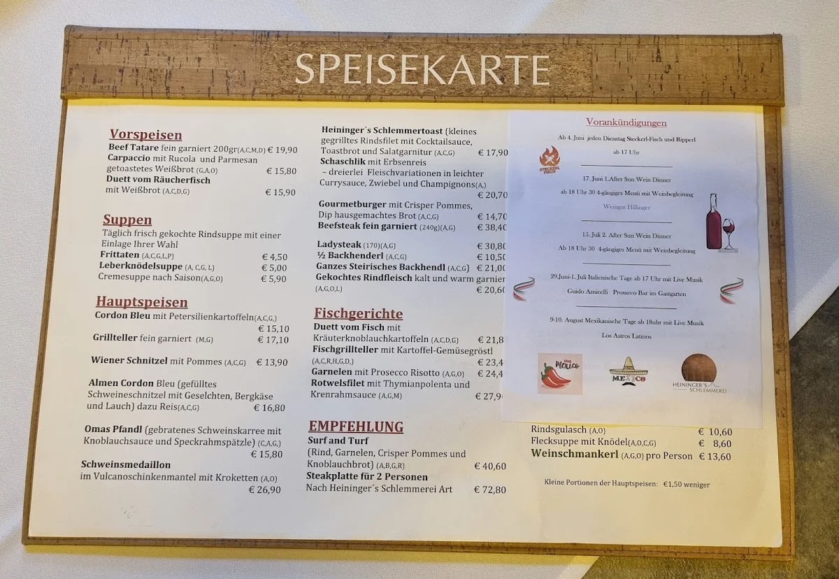 Speisekarte photo 2