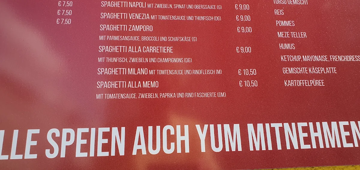 Speisekarte photo 1