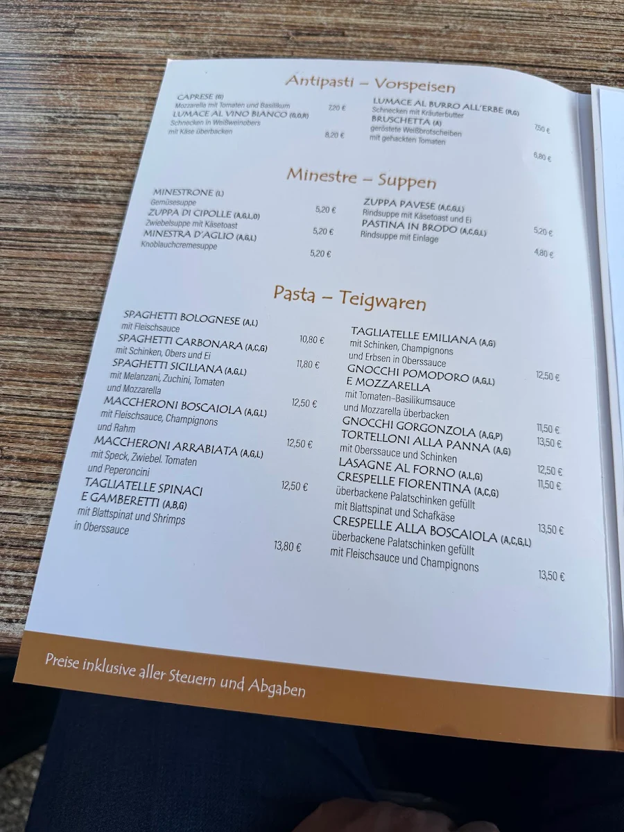 Speisekarte photo 1