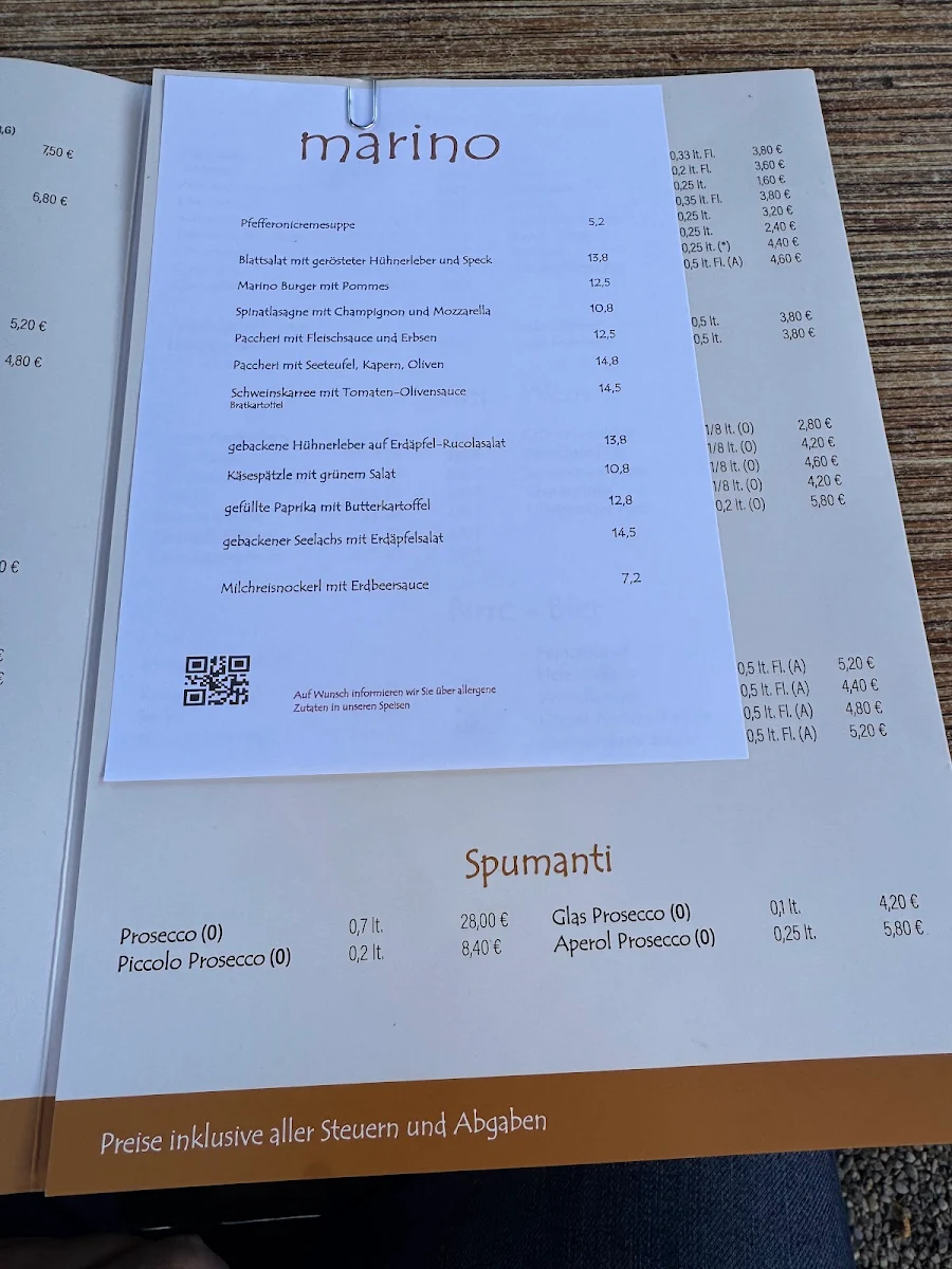 Speisekarte photo 2