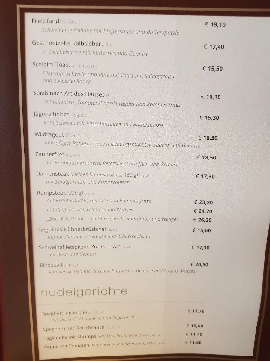 Speisekarte photo 5