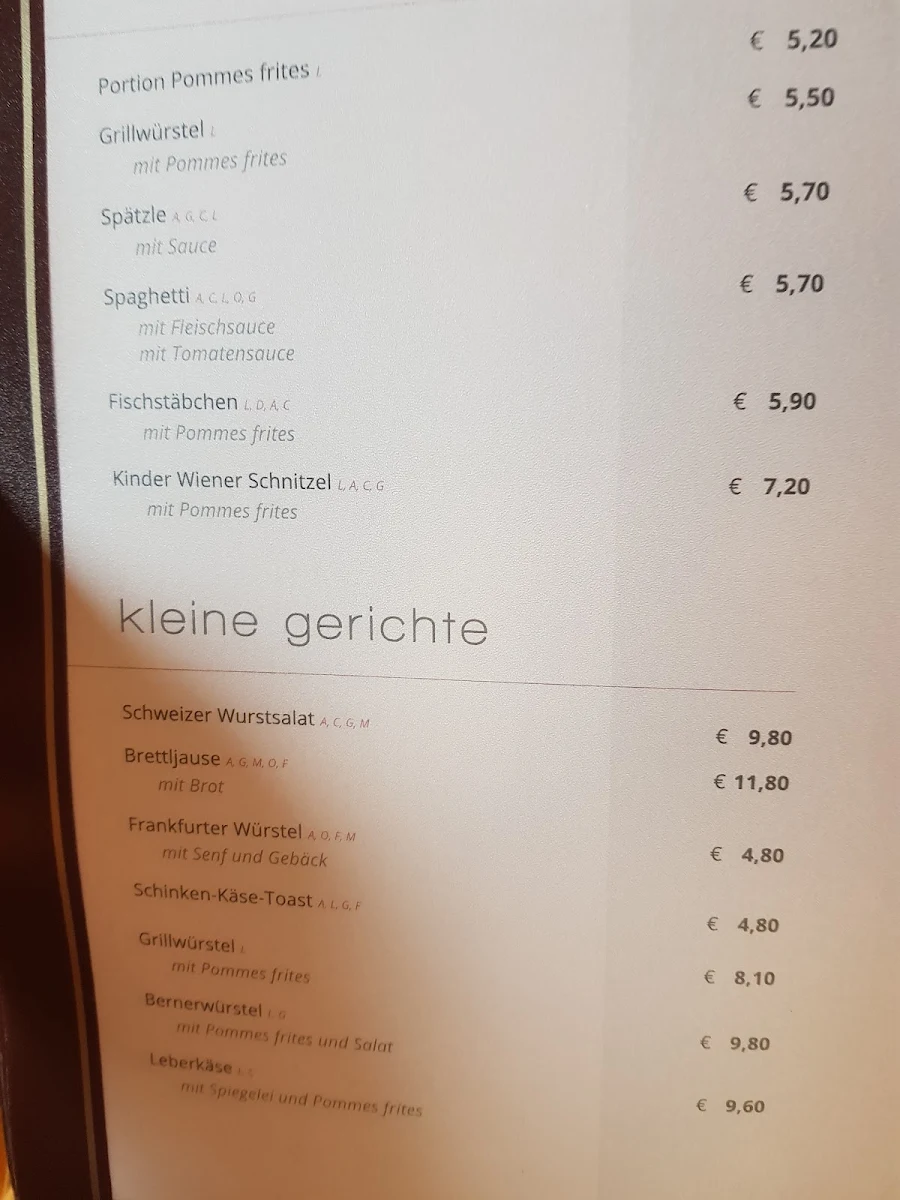 Speisekarte photo 6