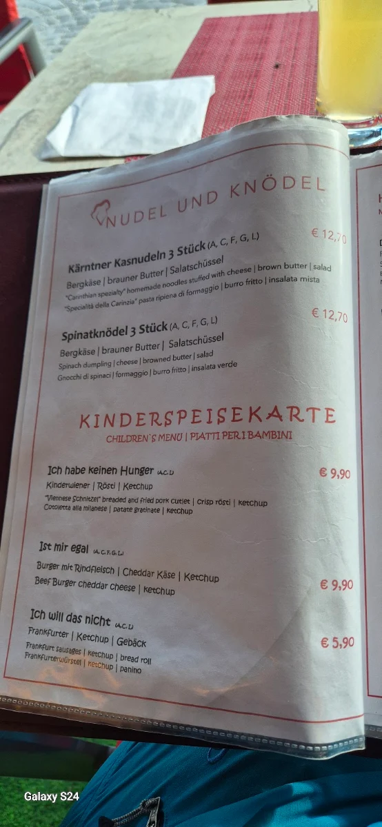 Speisekarte photo 8
