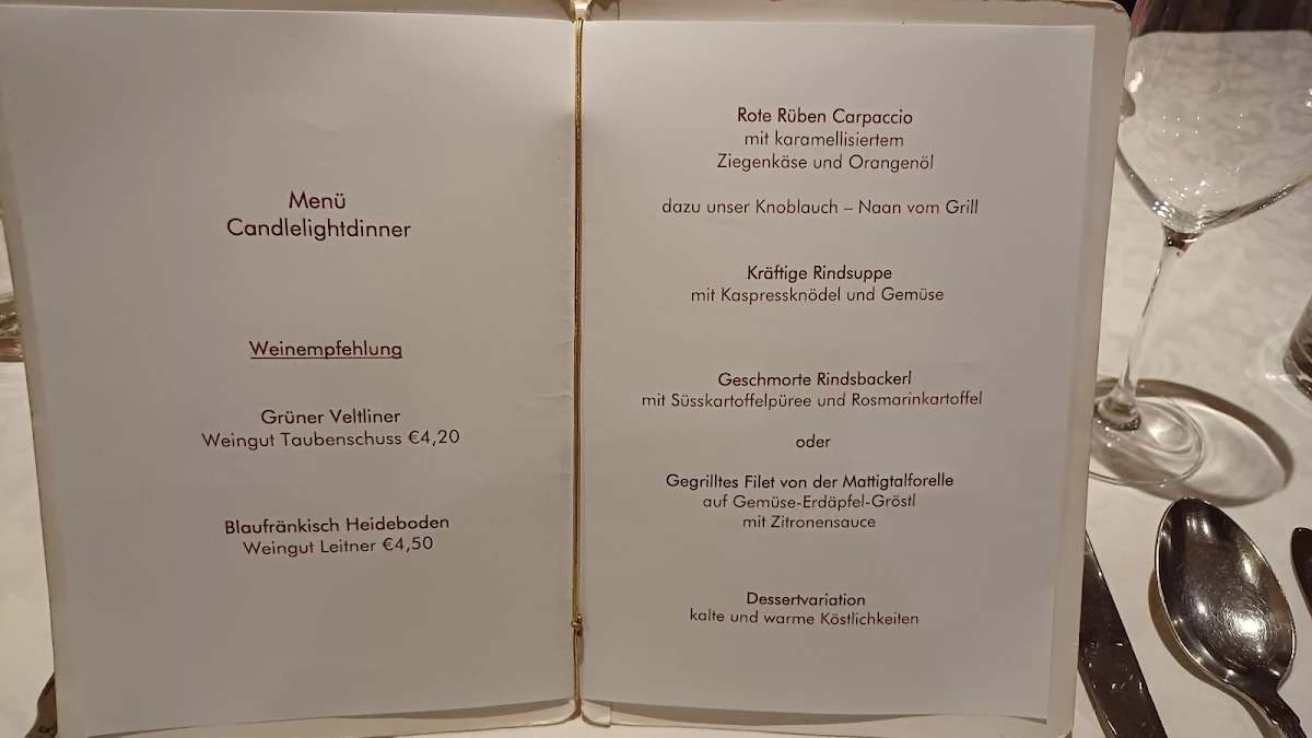 Speisekarte photo 1