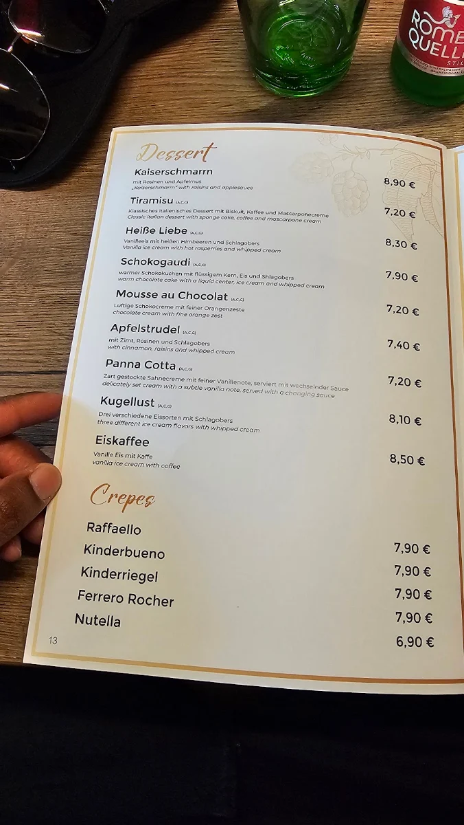Speisekarte photo 3